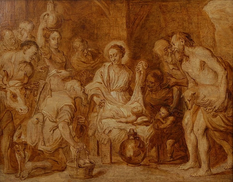 L'adorazione dei pastori - attribuito